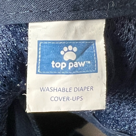 Top Paw Blue Washable Diaper Cover-Up and Disposable Diapers Size Small - Picture 14 of 16